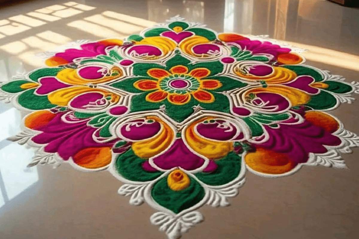 Rangoli Designs for School Competition