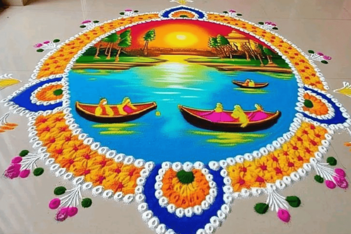Rangoli Designs for School Competition