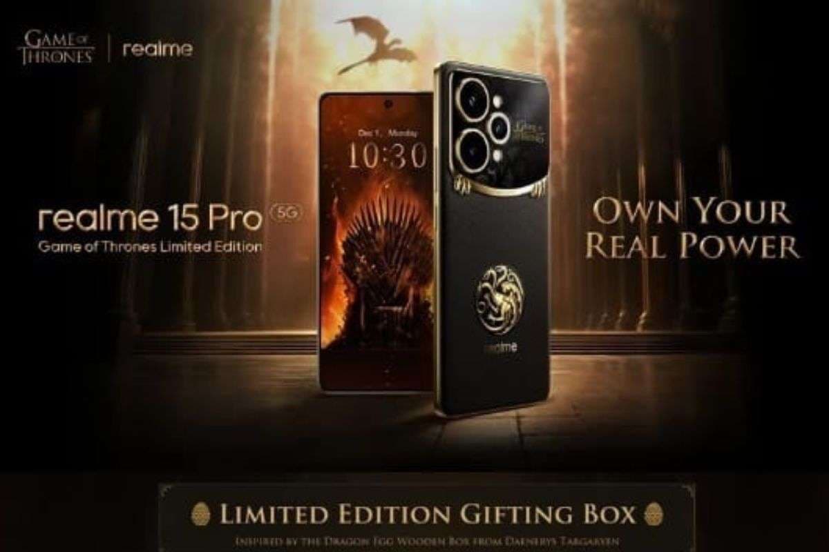 Realme का नया Game of Thrones Edition हुआ लॉन्च, ड्रैगन डिजाइन वाला बैक पैनल बदलेगा रंग