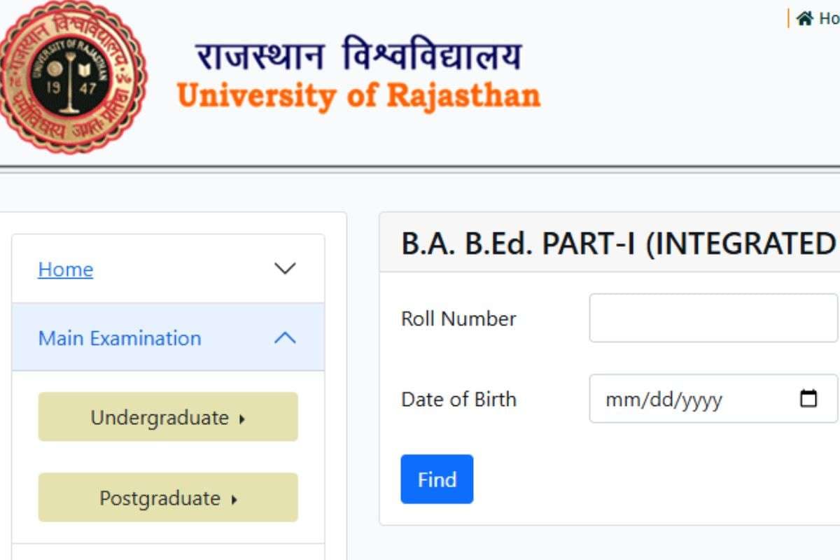 Uniraj Result 2025 OUT: राजस्थान यूनिवर्सिटी का रिजल्ट जारी, BA-BEd के लिए ये रहा डायरेक्ट Link