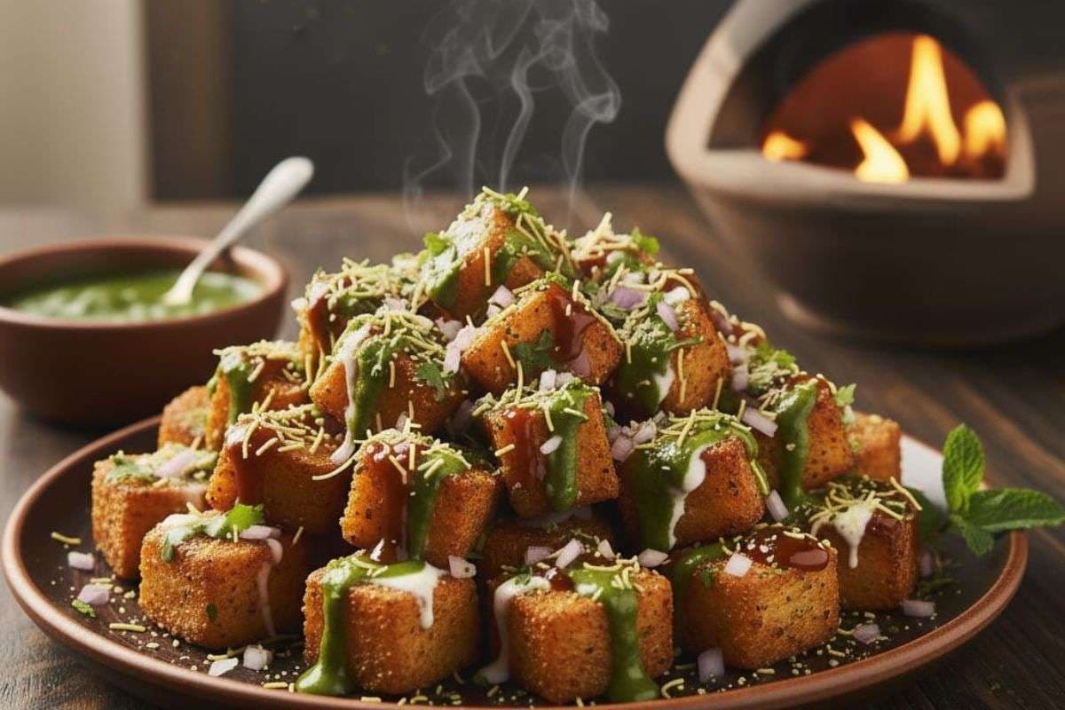 aloo chaat bites