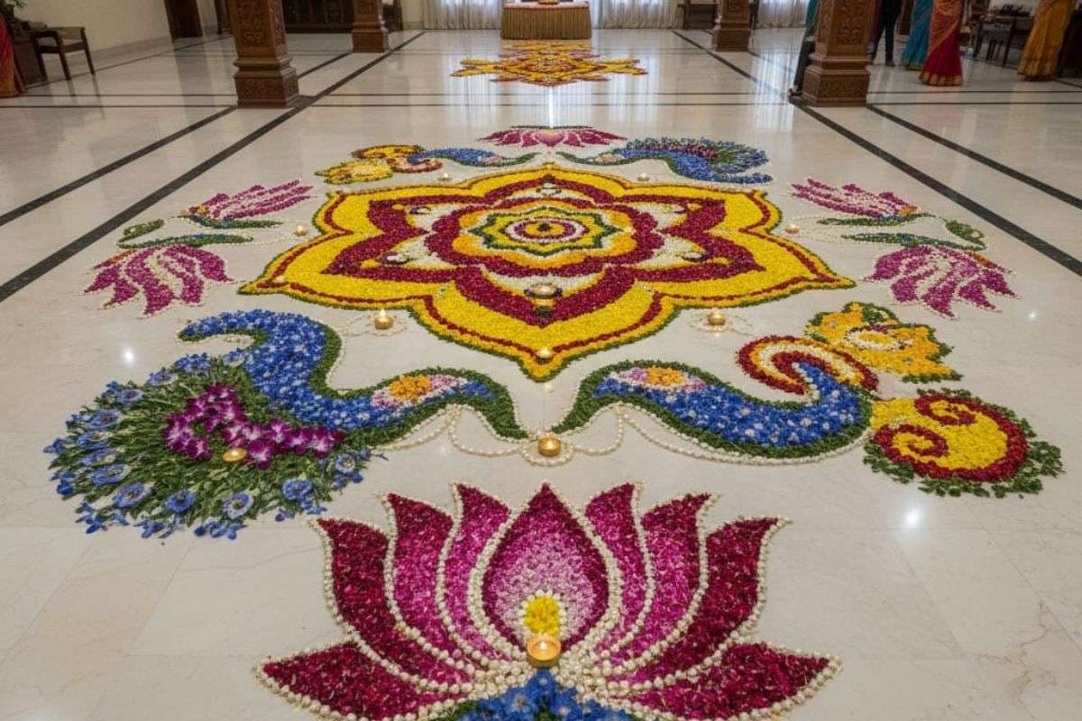 angan rangoli design