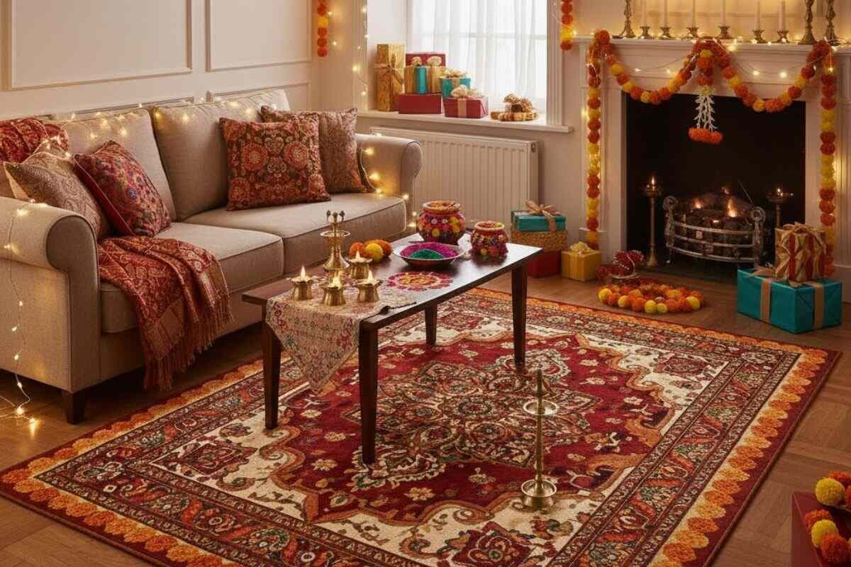 carpet in living room