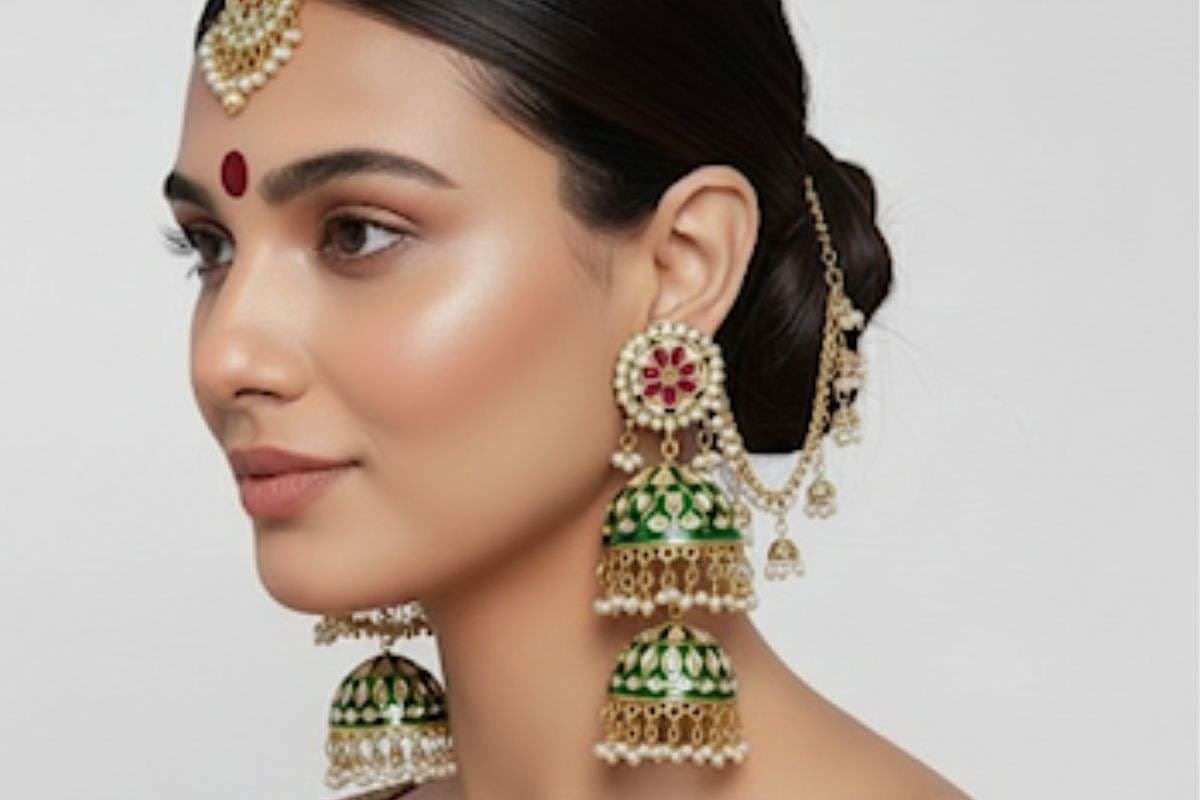 ear chain earring design