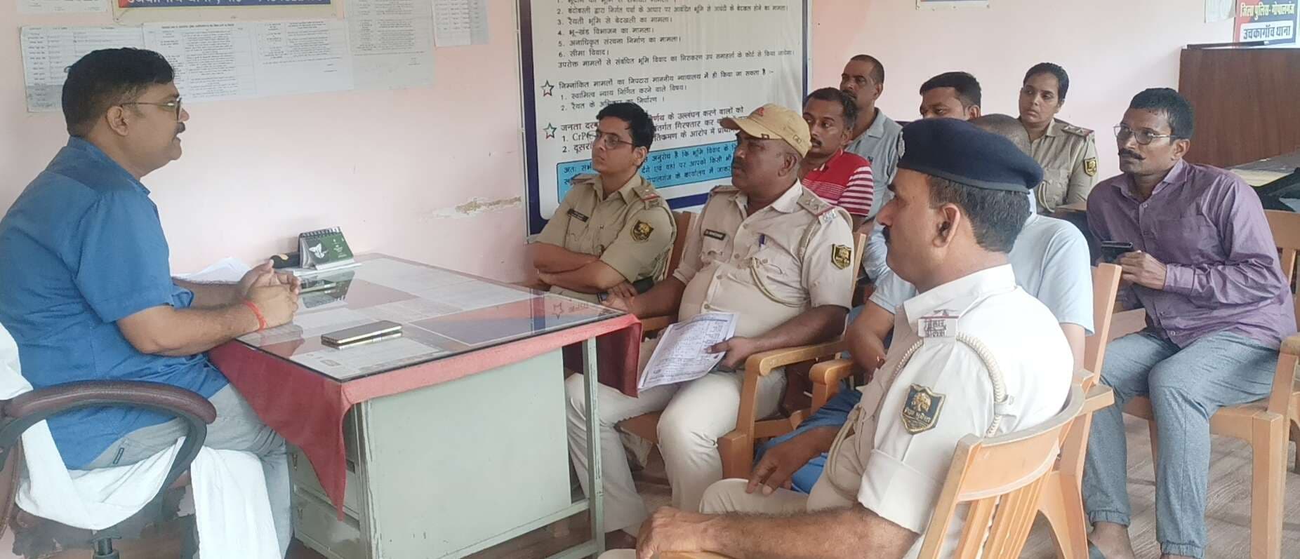 पोस्टर कैंपेन को लेकर उचकागांव पुलिस अलर्ट, बढ़ायी गयी निगरानी