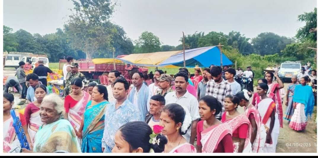 राई में दशाई झंडा जतरा का आयोजन