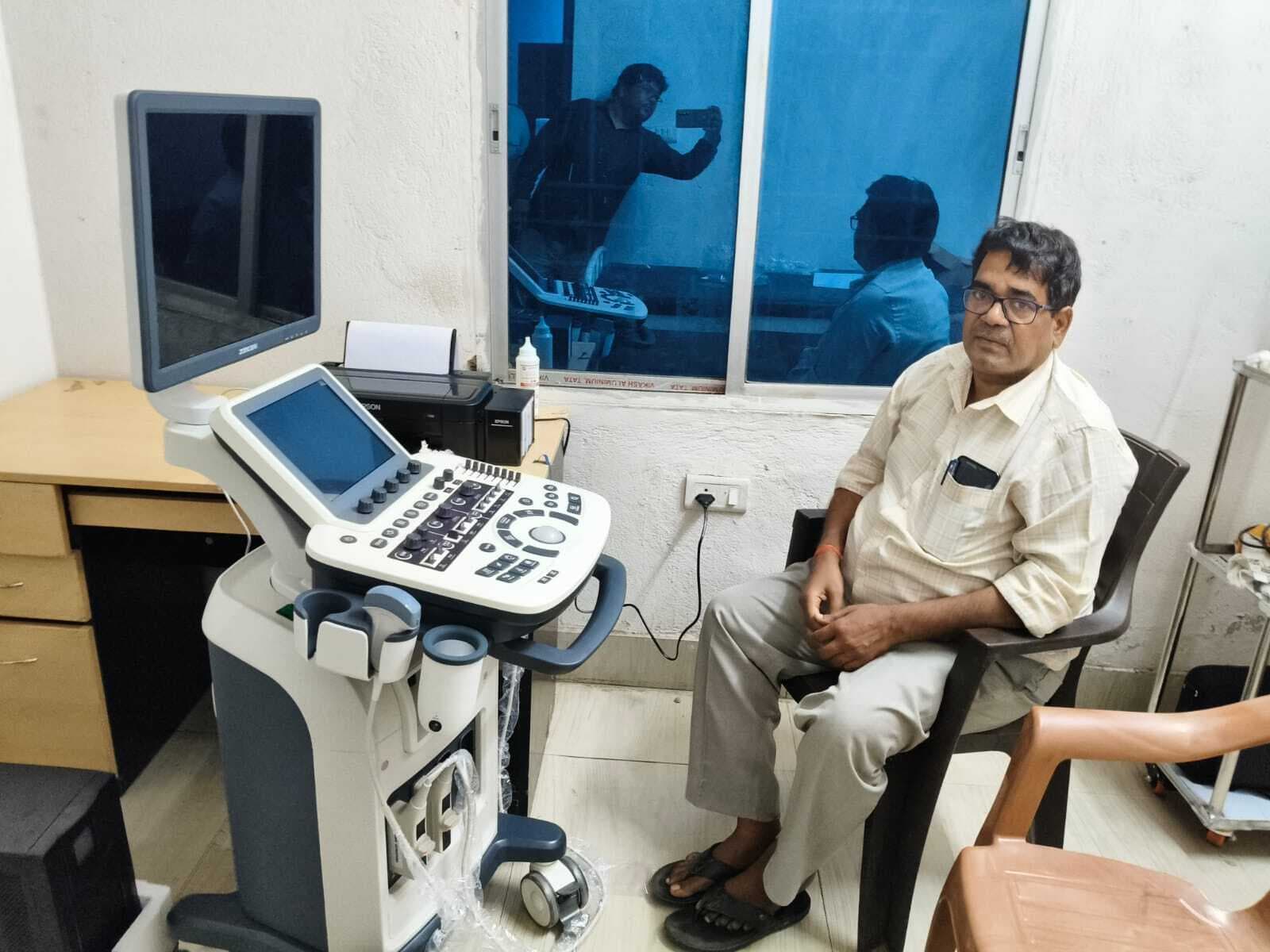 Bhagalpur news सीएचसी में लगी अल्ट्रासाउंड मशीन, गर्भवती को राहत