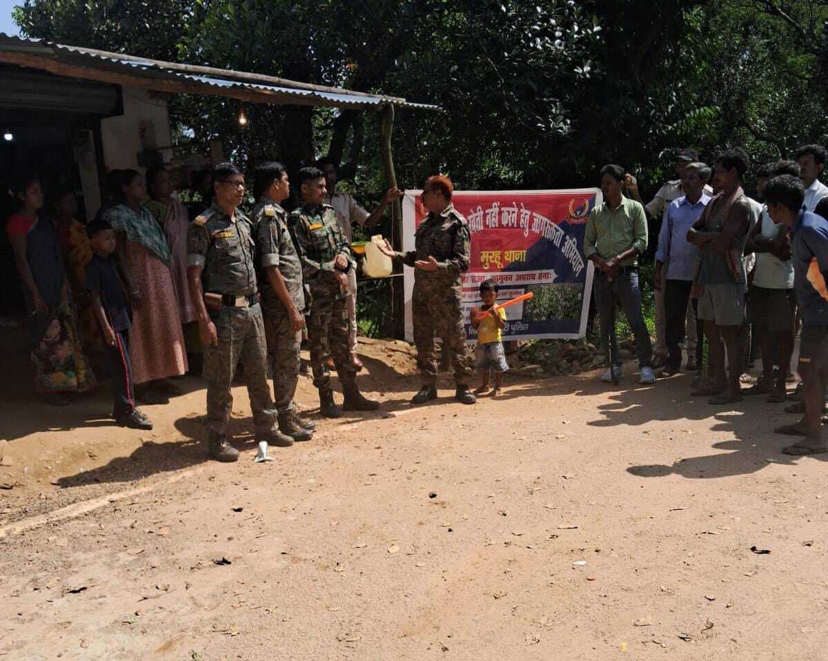 अफीम की खेती के खिलाफ जागरूकता अभियान