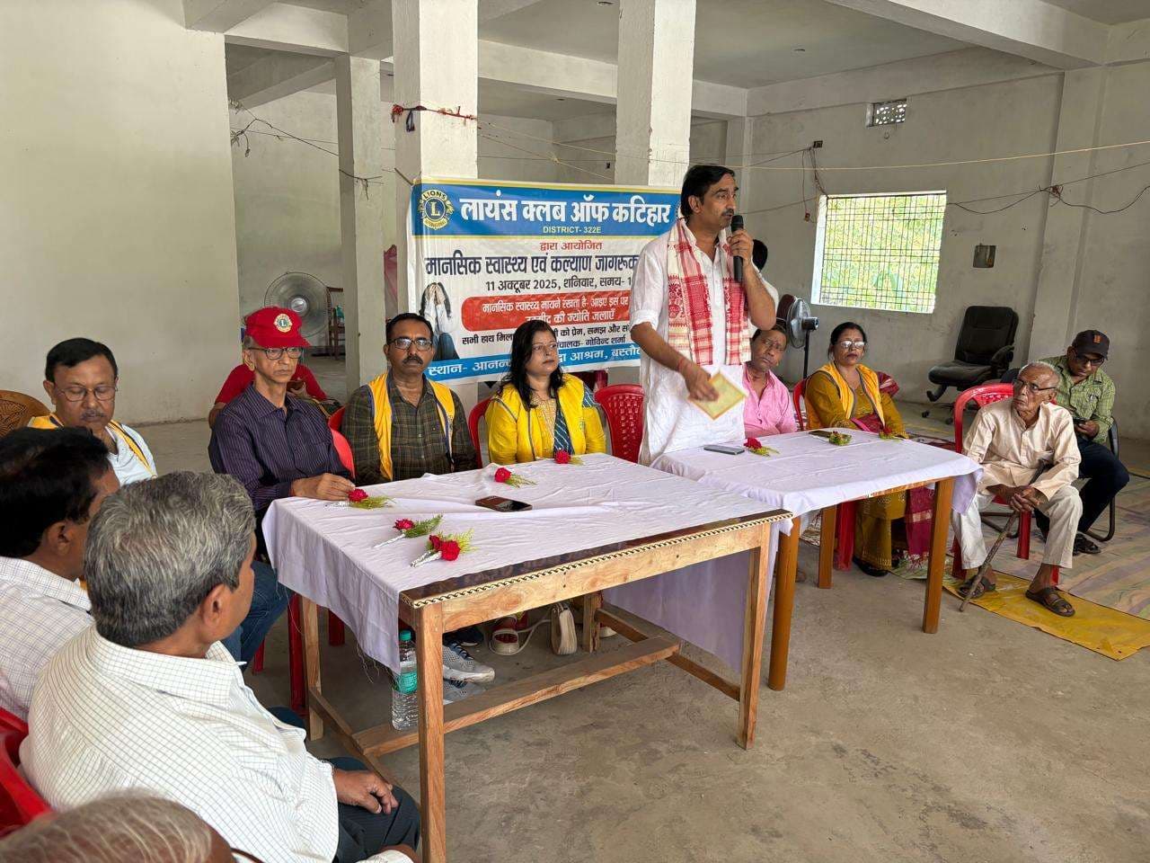 भजन के माध्यम से मानसिक व शारीरिक स्वास्थ के गुर सिखाये गये