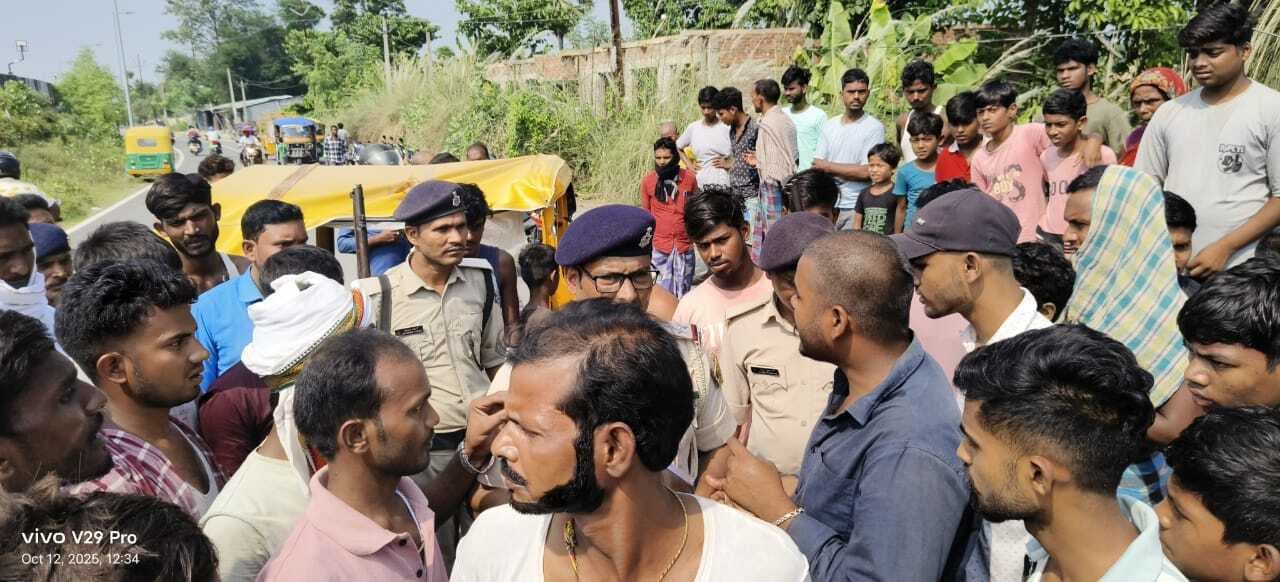 मनिहारी में सड़क दुर्घटना में एक की मौत