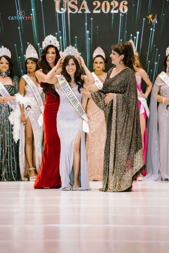 कटिहार की बेटी स्मिता शर्मा मिसेज एलिट कैलिफोर्निया यूनिवर्स 2025-26 जीती