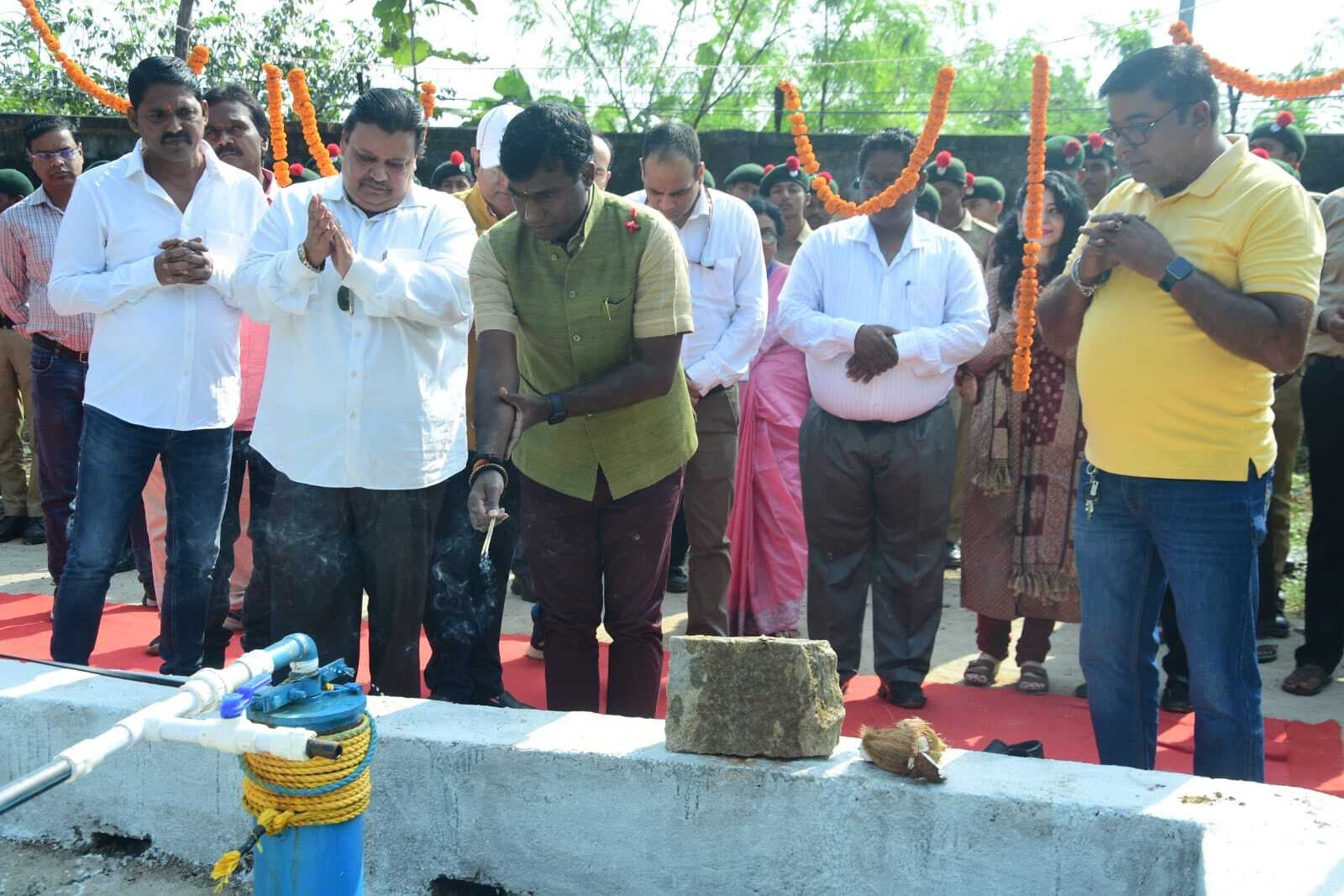 Ranchi News : नवोदय विद्यालय में पानी की खेती परियोजना की शुरुआत