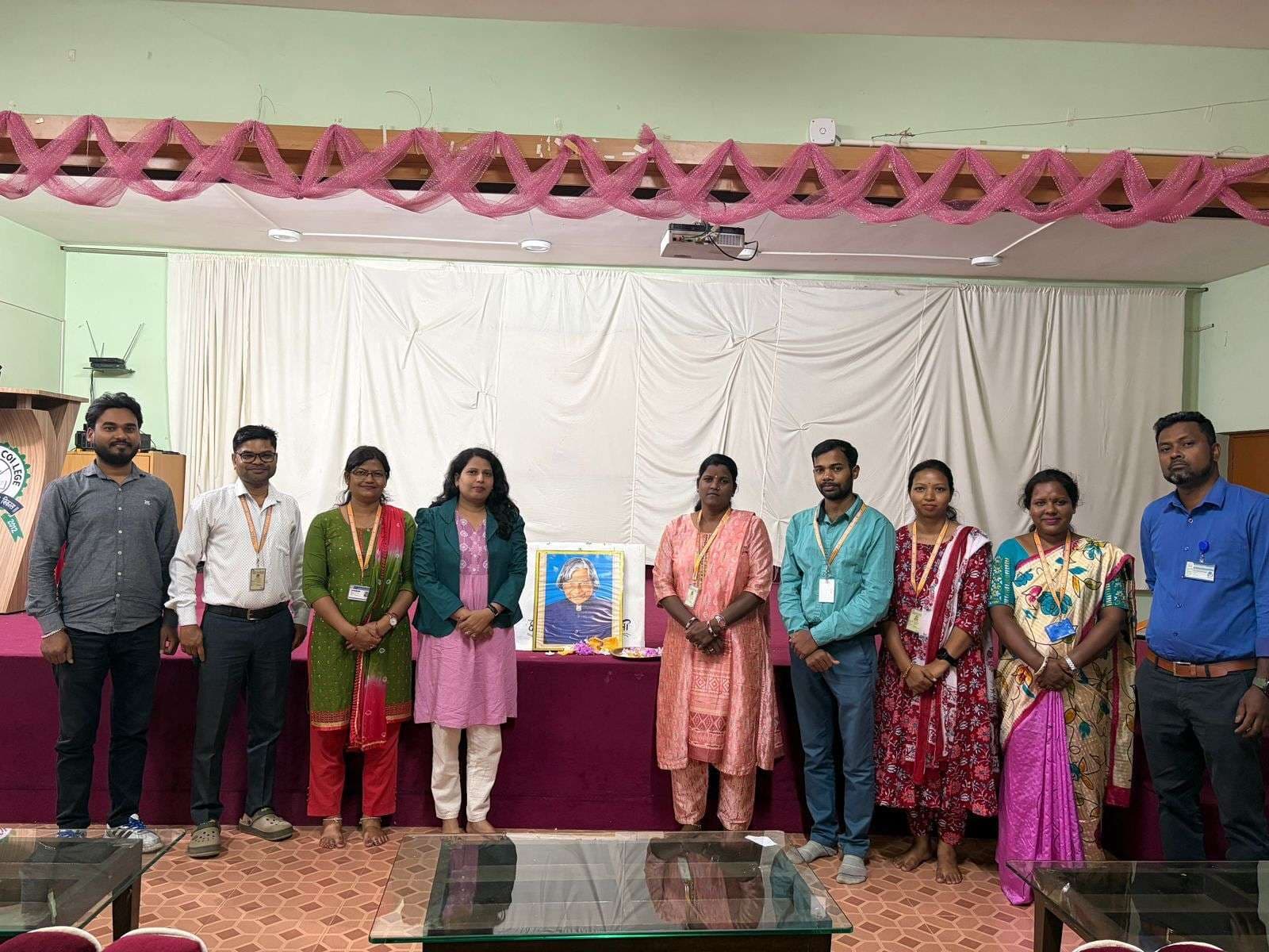 पटेल बीएड कॉलेज में डॉ एपीजे अब्दुल कलाम की जयंती मनी