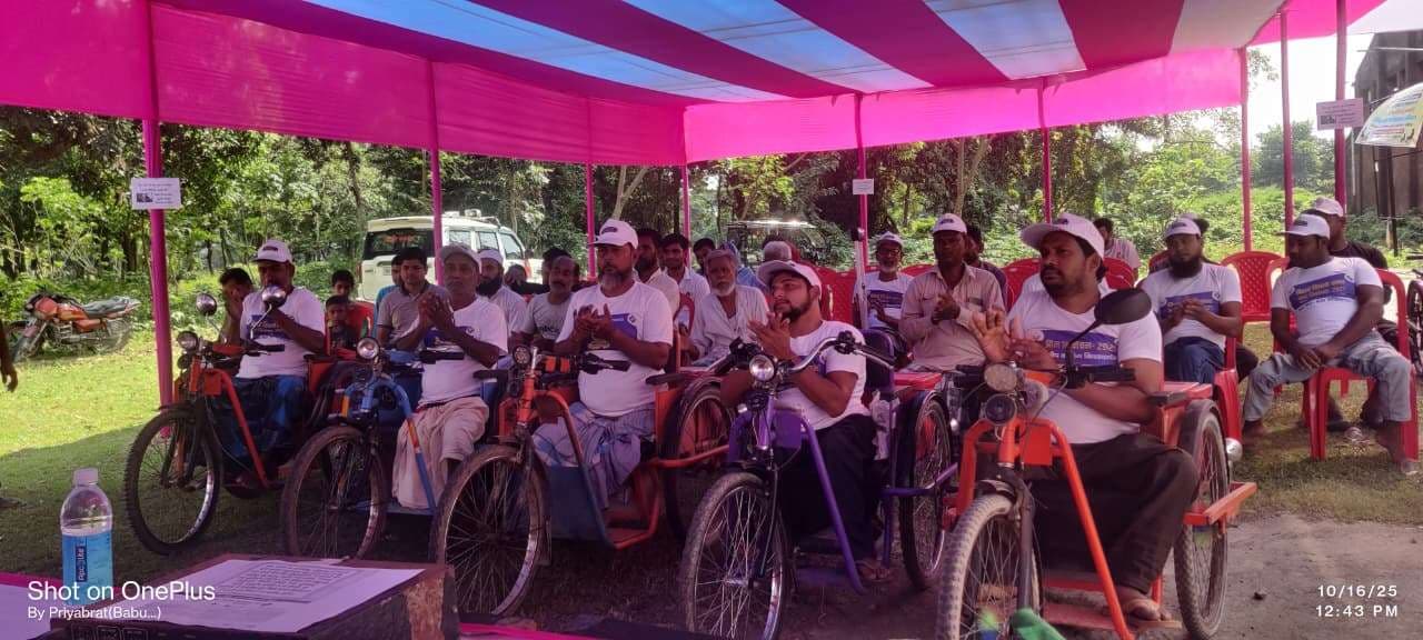 बुनियाद केंद्र, पीडब्लूडी एवं स्वीप कोषांग ने निकाली रैली, दिव्यांगजन मतदाताओं को किया जागरूक