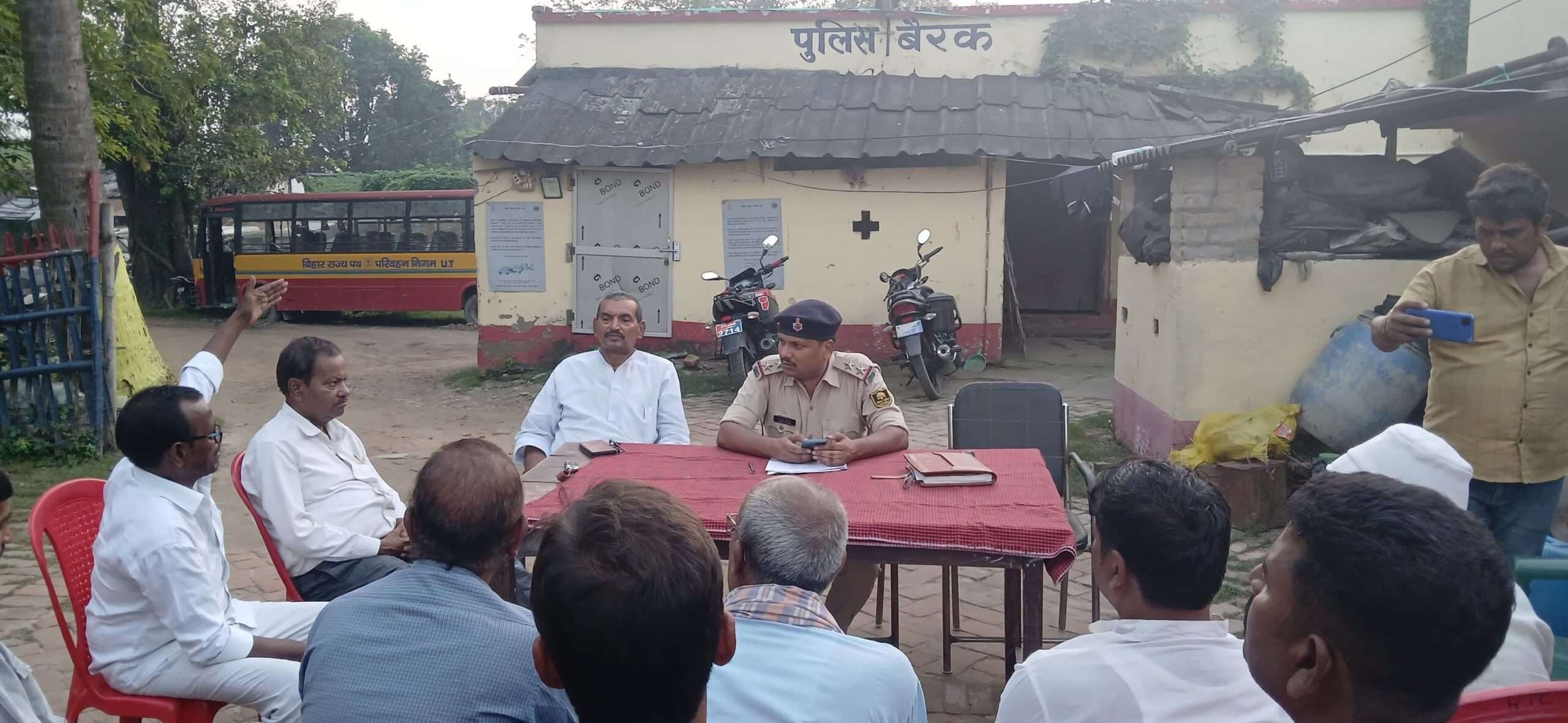 दीपावली, छठ त्योहार को लेकर शांति समिति की बैठक