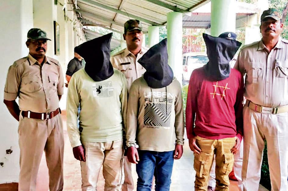 Sundergarh News : तीन अंतरराज्यीय अपराधी गिरफ्तार, गांजा व हथियार बरामद