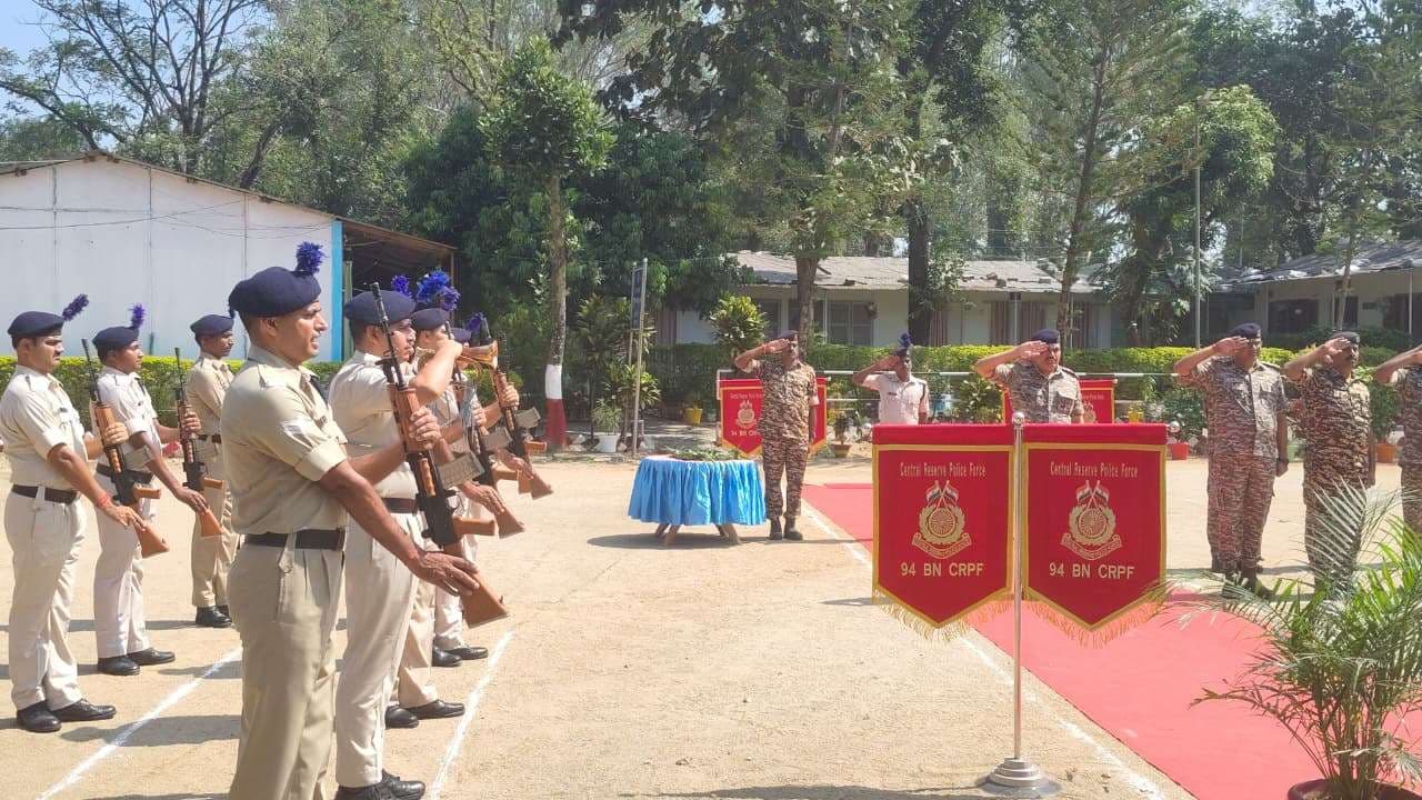 सीआरपीएफ ने मनाया पुलिस स्मृति दिवस