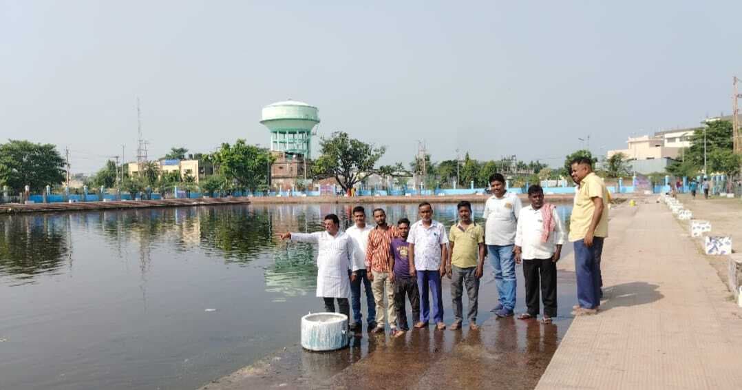 विजय बाबू पोखर पर व्रतियों को मुहैया होंगी सभी सुविधाएं, विकास सिंह