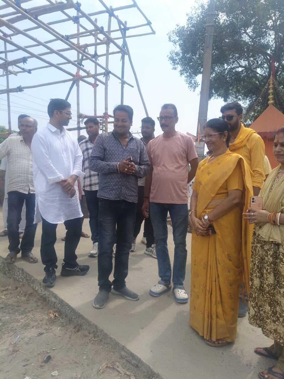 छठ घाट का महापौर ने किया निरीक्षण, दिये कई निर्देश