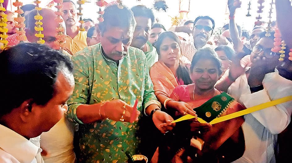 परासकोल सूर्य मंदिर का विधायक ने किया उद्घाटन