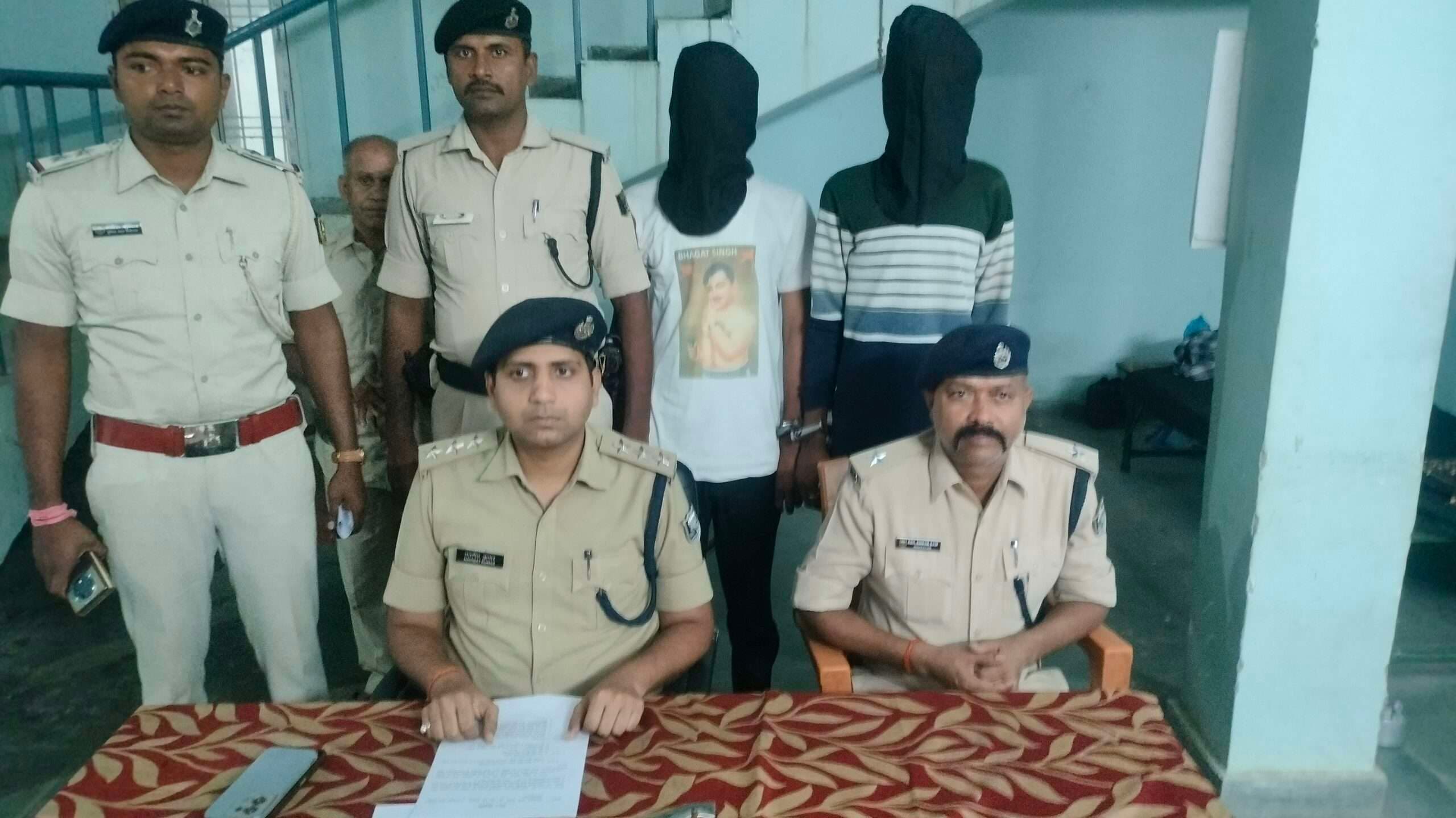 Bhagalpur news फाइनेंस कर्मीं से लूट का पुलिस ने किया खुलासा, दो धराये