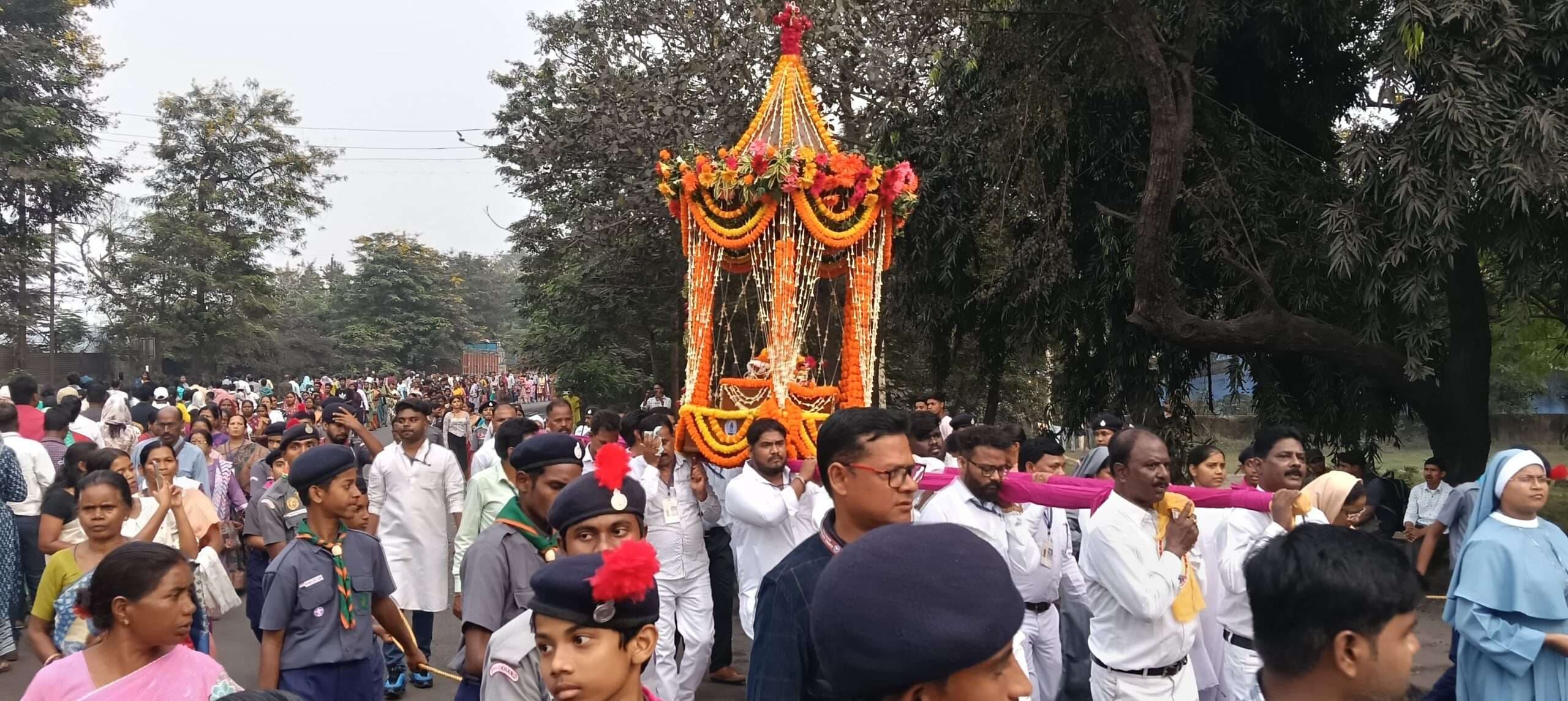 Bokaro News : ढोरी माता के वार्षिक समारोह को लेकर निकली भव्य शोभा यात्रा