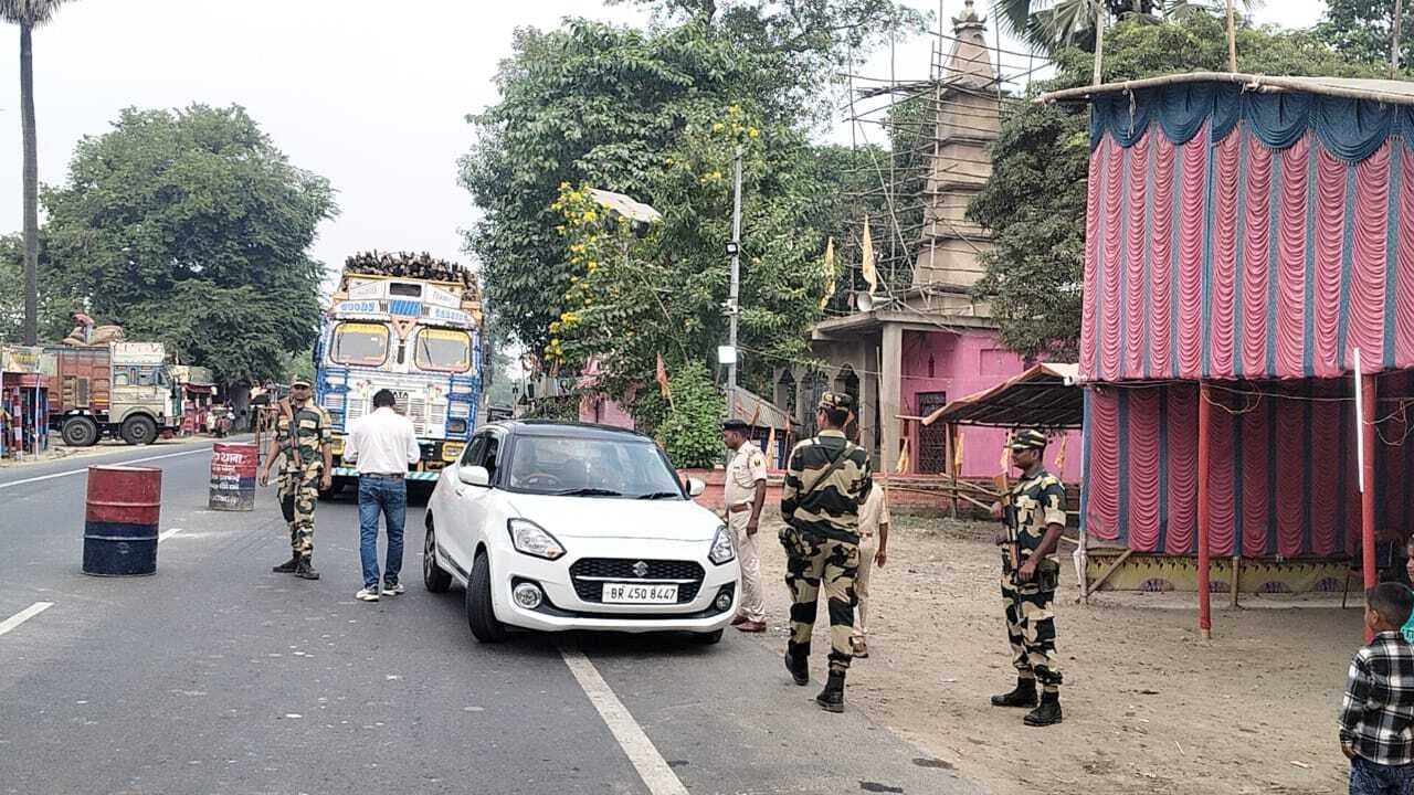 विधानसभा चुनाव को पुलिस ने चलाया वाहन चेकिंग अभियान