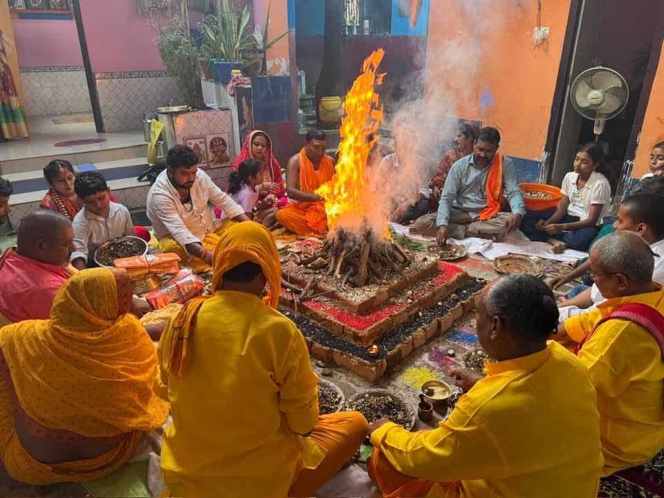 दुर्घटना व समस्याओं से मुक्ति को कराया महामृत्युंजय जाप