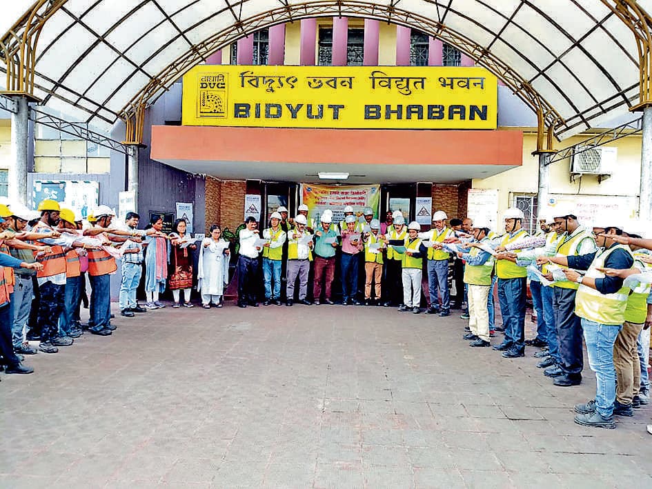 बांकुड़ा : डीवीसी एमटीपीएस में भी भ्रष्टाचार के खिलाफ ली गयी शपथ