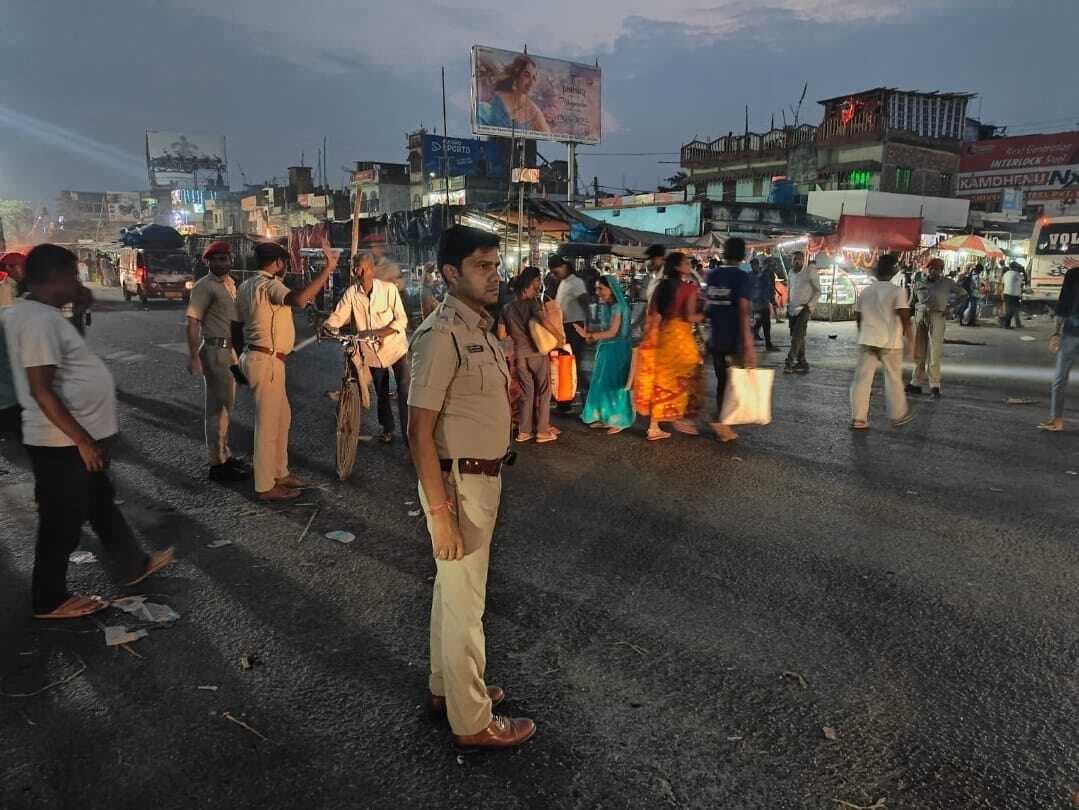 विधानसभा चुनाव को ले एनएच 31 व 81 पर वाहनों की चेकिंग