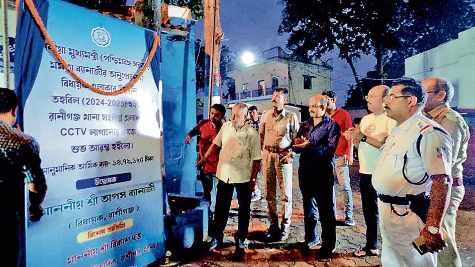 रानीगंज में 14 लाख के खर्च से लगेंगे सीसीटीवी कैमरे