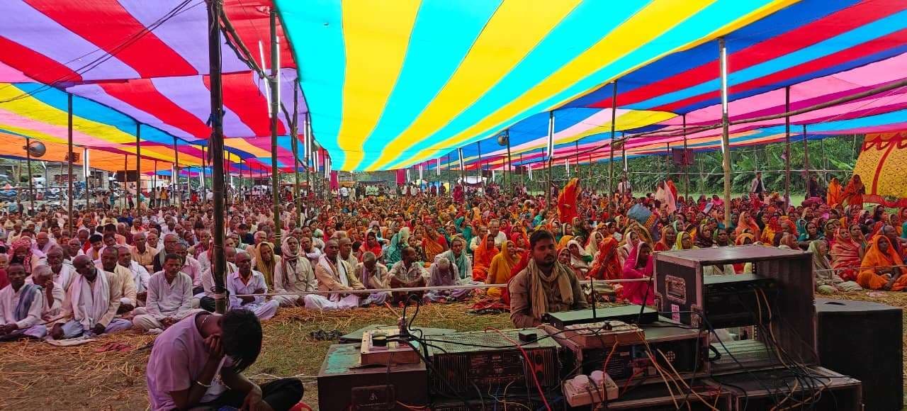 दो दिवसीय संतमत सत्संग का हुआ समापन