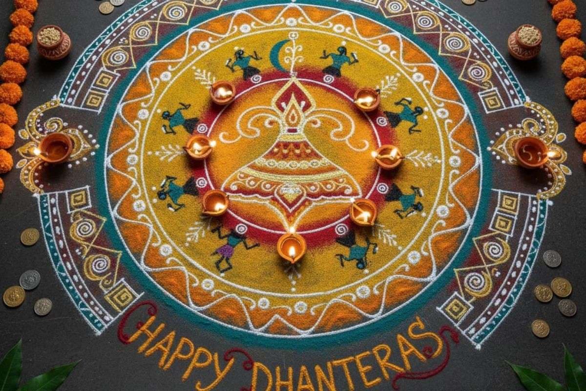 jharkahnd rangoli design