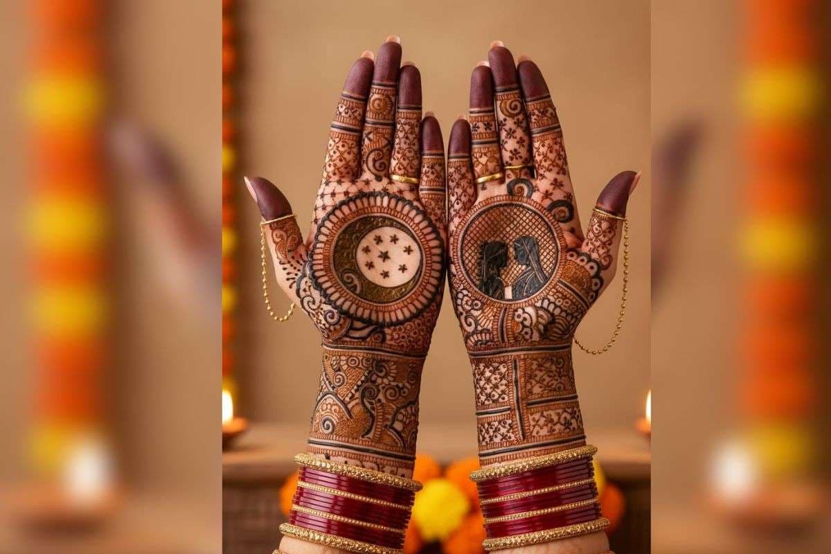 karwa chauth mehndi desigen