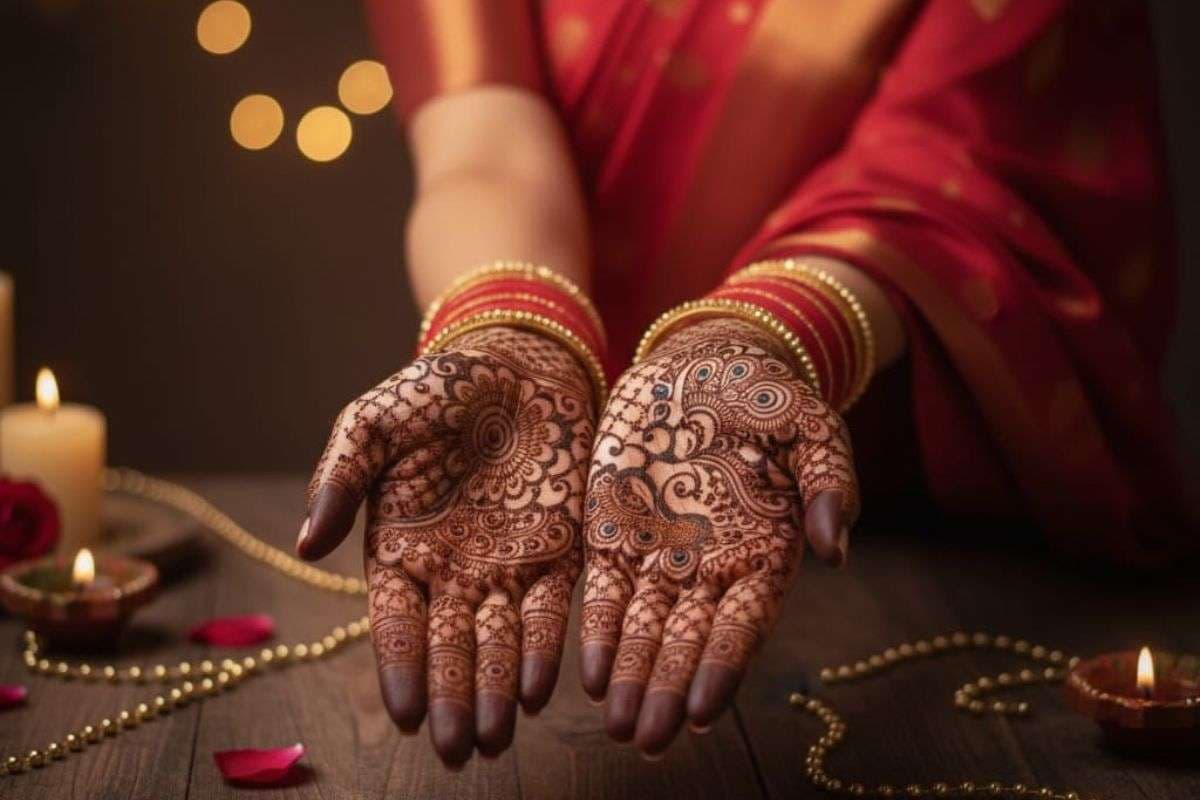 karwa chauth mehndi desigen