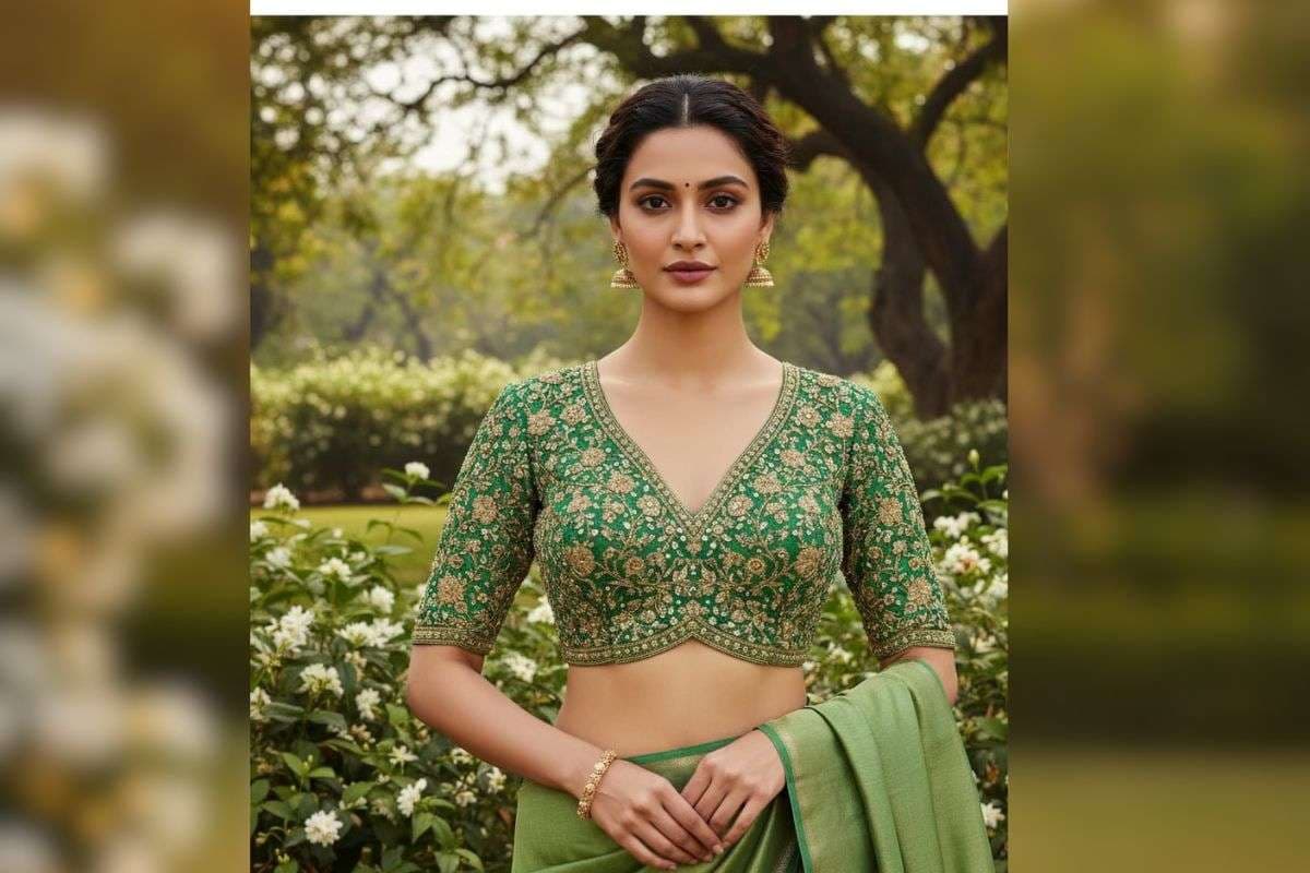 karwa chauth special blouse desigen