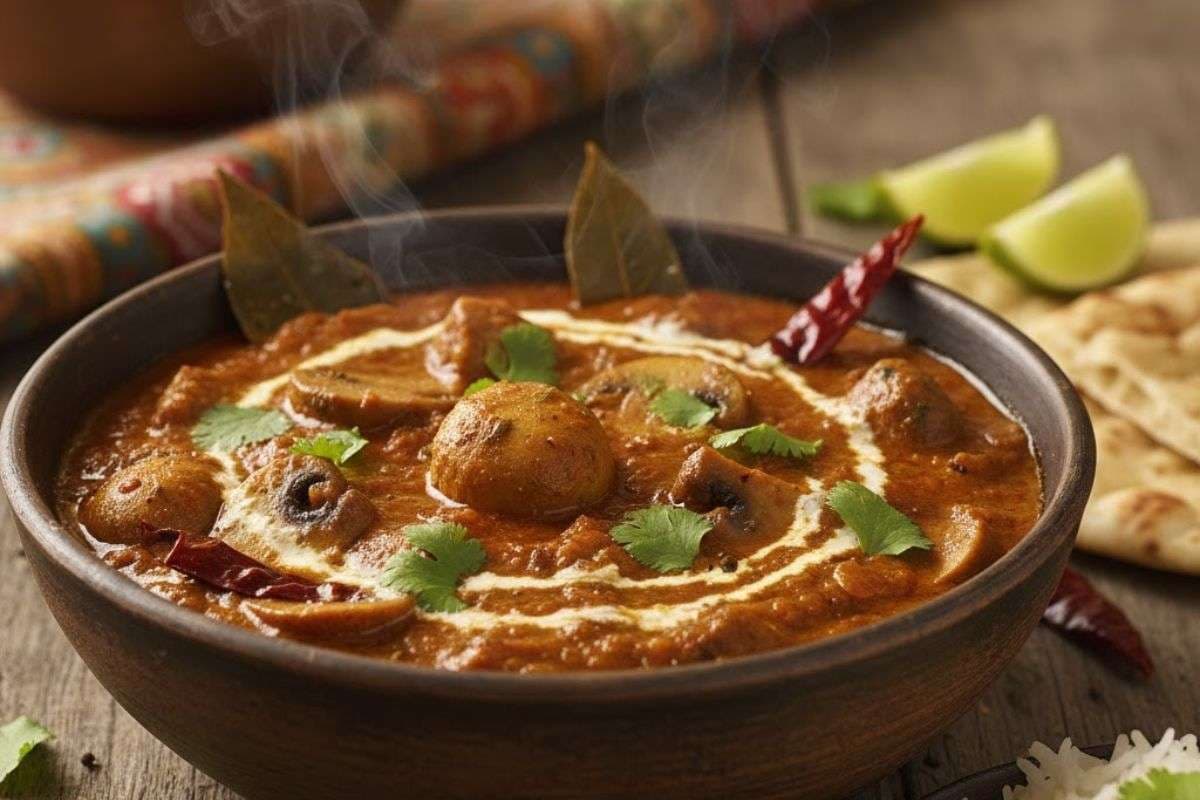 mushroom masala