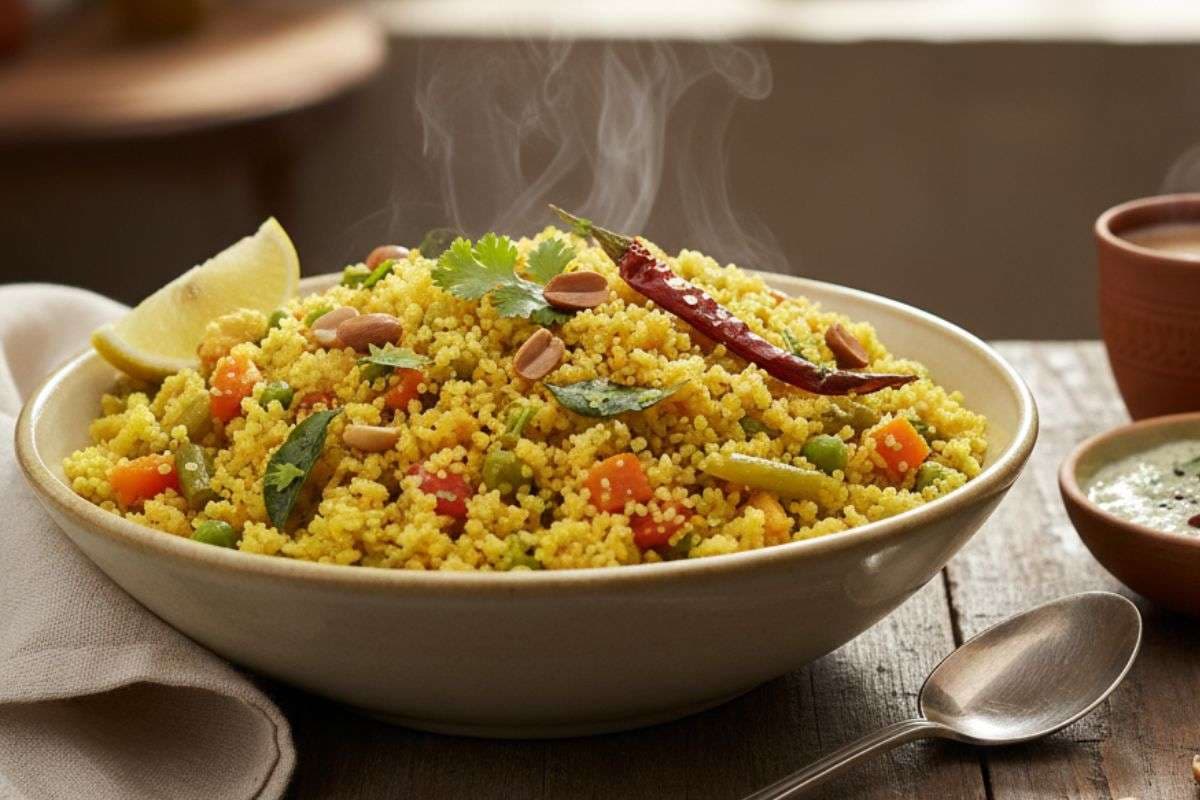 Vegetable Upma Recipe: रोटी-सब्जी नहीं, इस बार नाश्ते में बनाइए टेस्टी वेजिटेबल उपमा, जानें आसान विधि