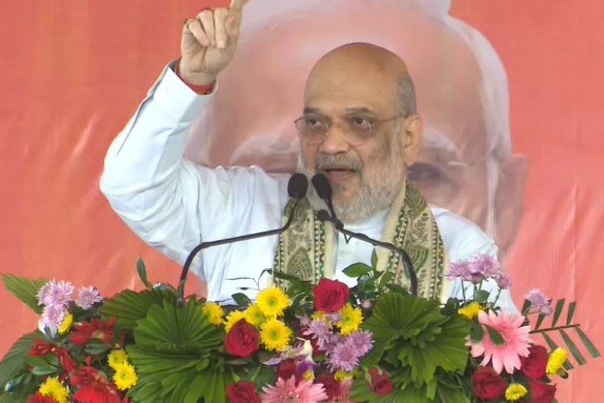 Amit Shah in Jamui: जमुई में गरजे अमित शाह, बोले- पहला चरण बता गया, बिहार ने जंगलराज को कर दिया रिजेक्ट