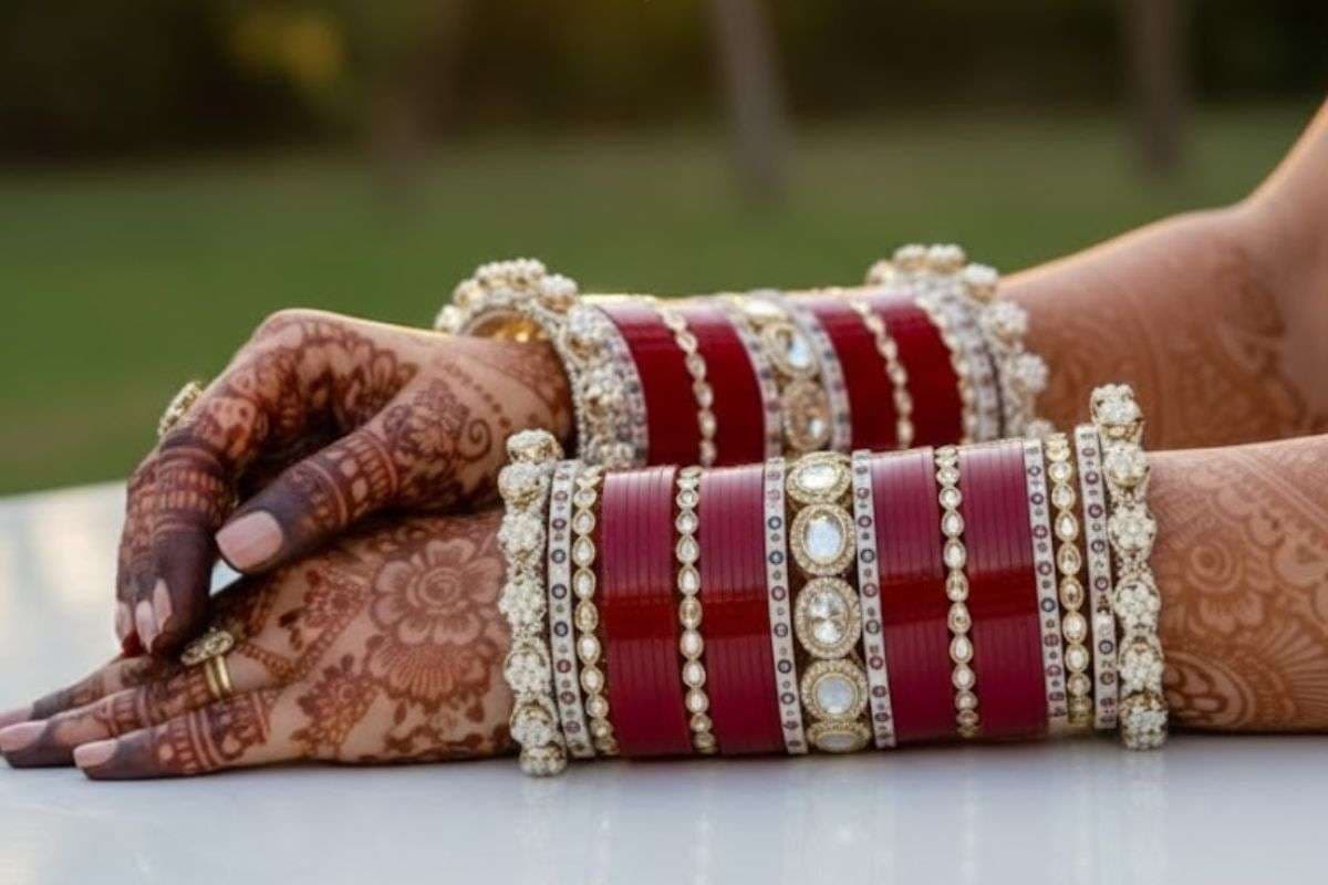 Beautiful Bridal Chura Design