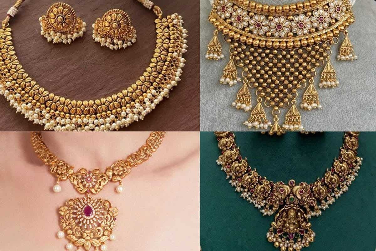 Bridal Gold Necklace Designs: दुल्हनों के लिए मॉडर्न और क्लासिक गोल्ड नेकलेस कलेक्शन, देखें लेटेस्ट डिजाइन्स