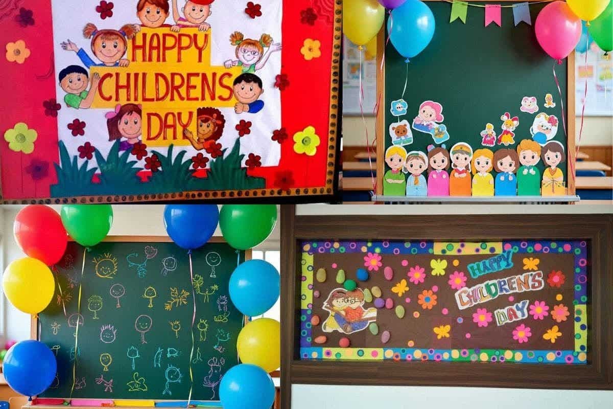 Children’s Day Board Decoration Ideas: बाल दिवस पर स्कूल बोर्ड को सजाएं इन यूनिक और क्रिएटिव आइडियाज से, बच्चे हो जाएंगे खुश