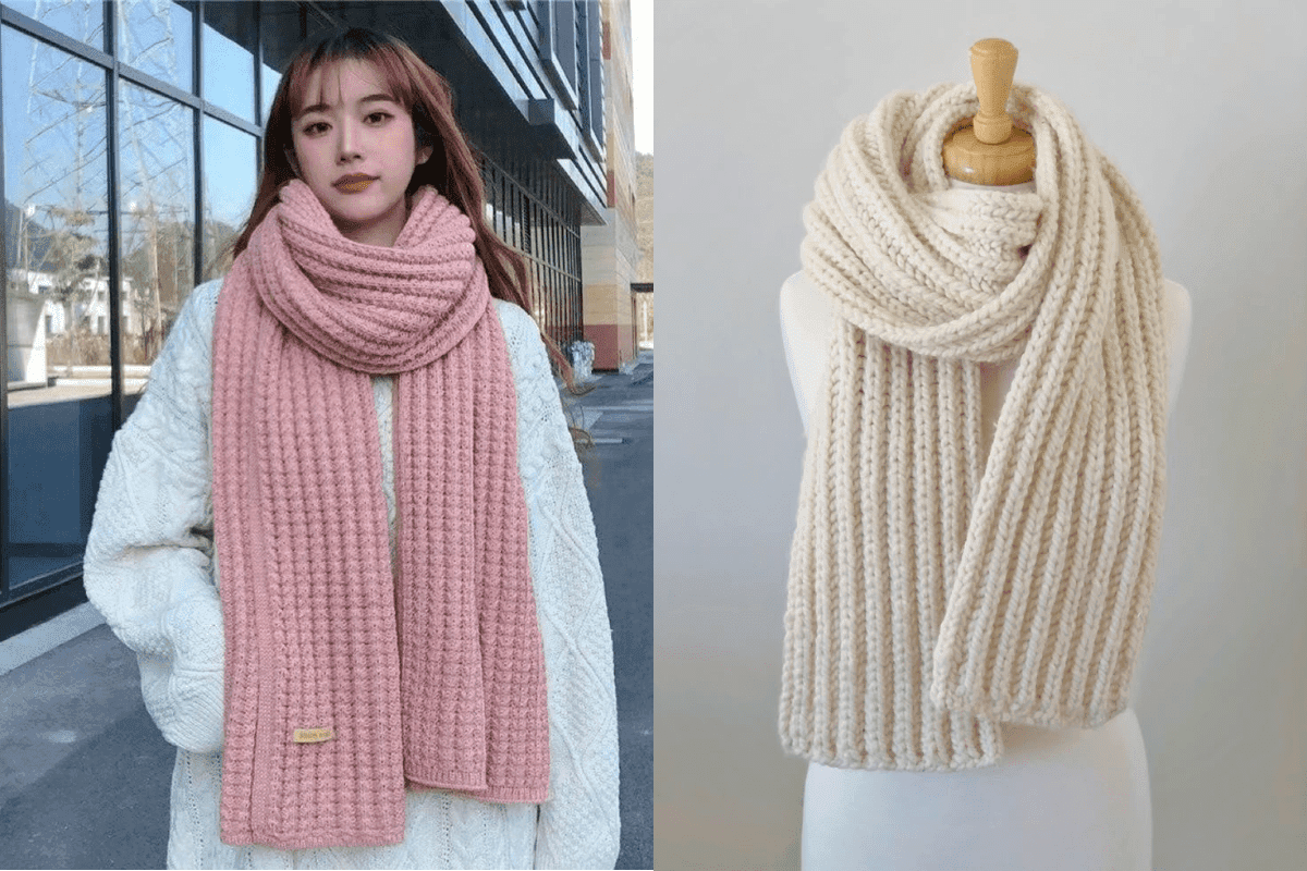 Chunky Woolen Scarves
