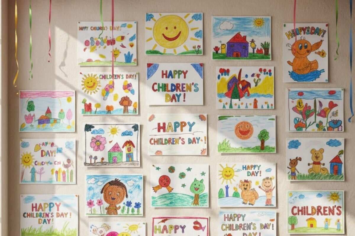 Classroom Decoration For Children's Day