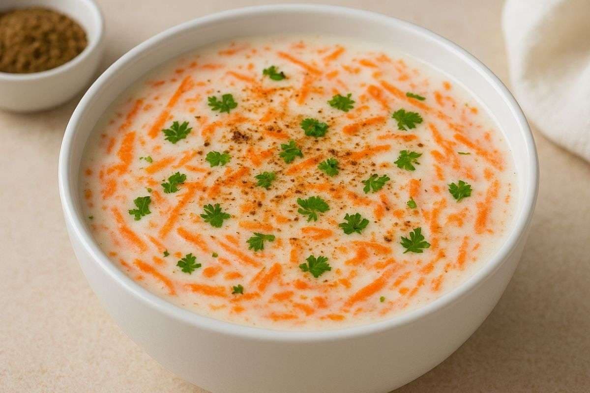 Gajar Ka Raita: बिरयानी हो या पराठा, इस बार ट्राई करें गाजर का रायता, एक बार खाया तो बार-बार चाहेंगे बनाना