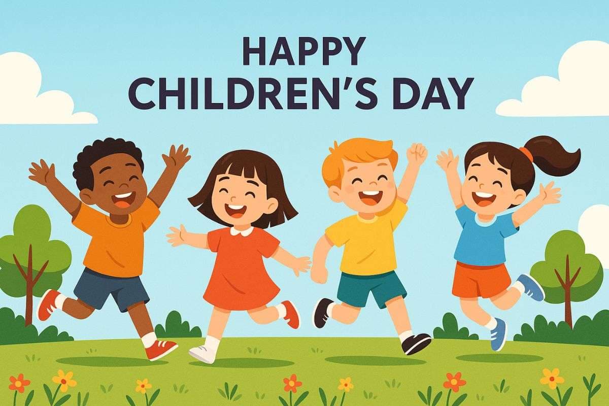 Happy Children’s Day 2025 Wishes, Images, Status: प्यारी हंसी, मासूमियत भरी आंखें और सपनों से भरे नन्हें सितारों को खास अंदाज में कहें ‘हैप्पी चिल्ड्रेंस डे’