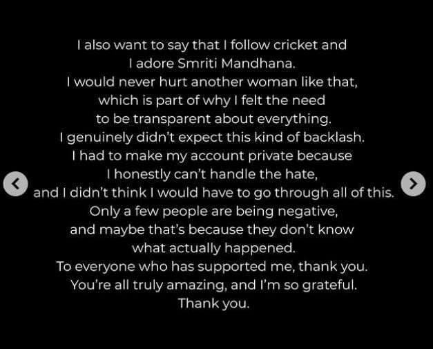 Mary D'Costa Instagram Post