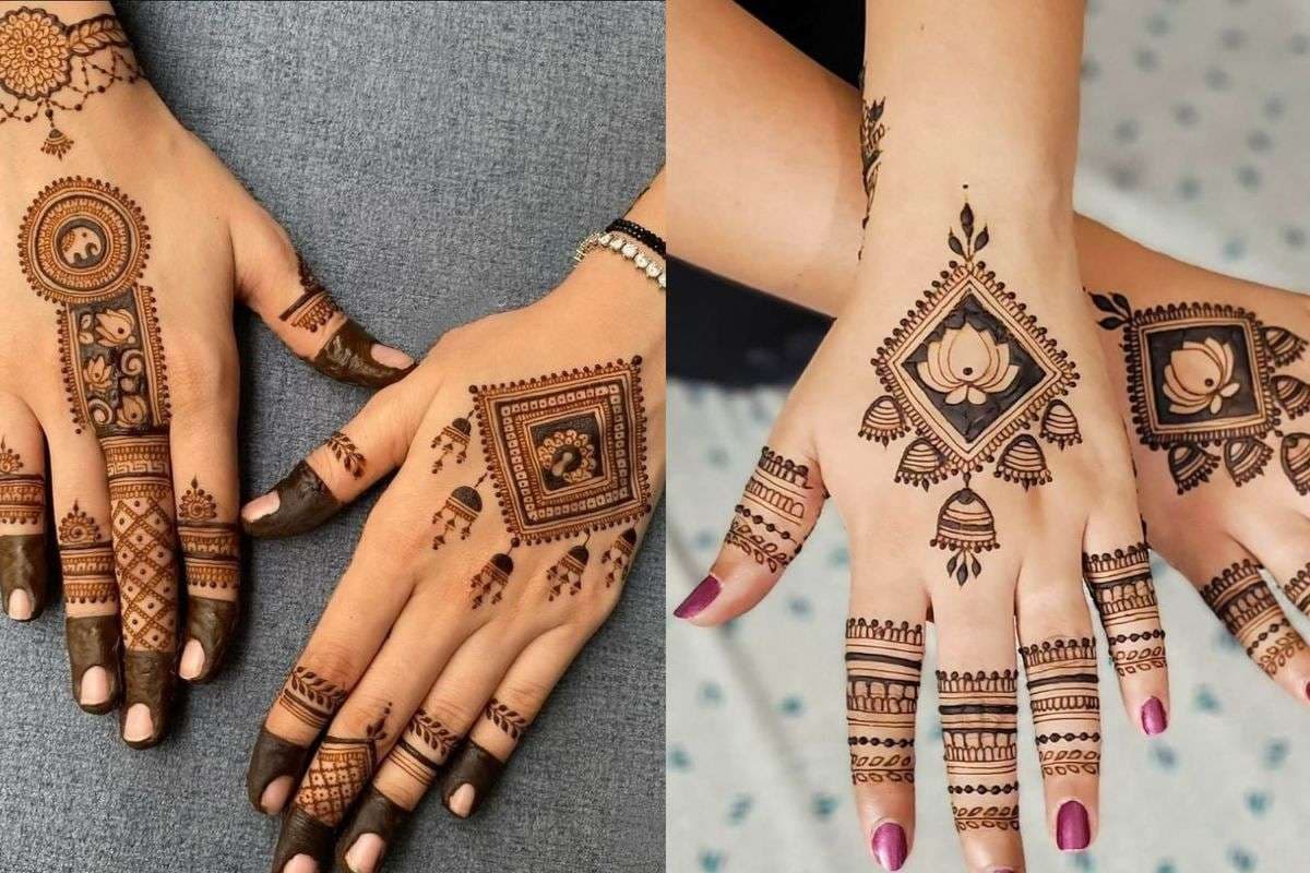 Jewellery Inspired Mehndi