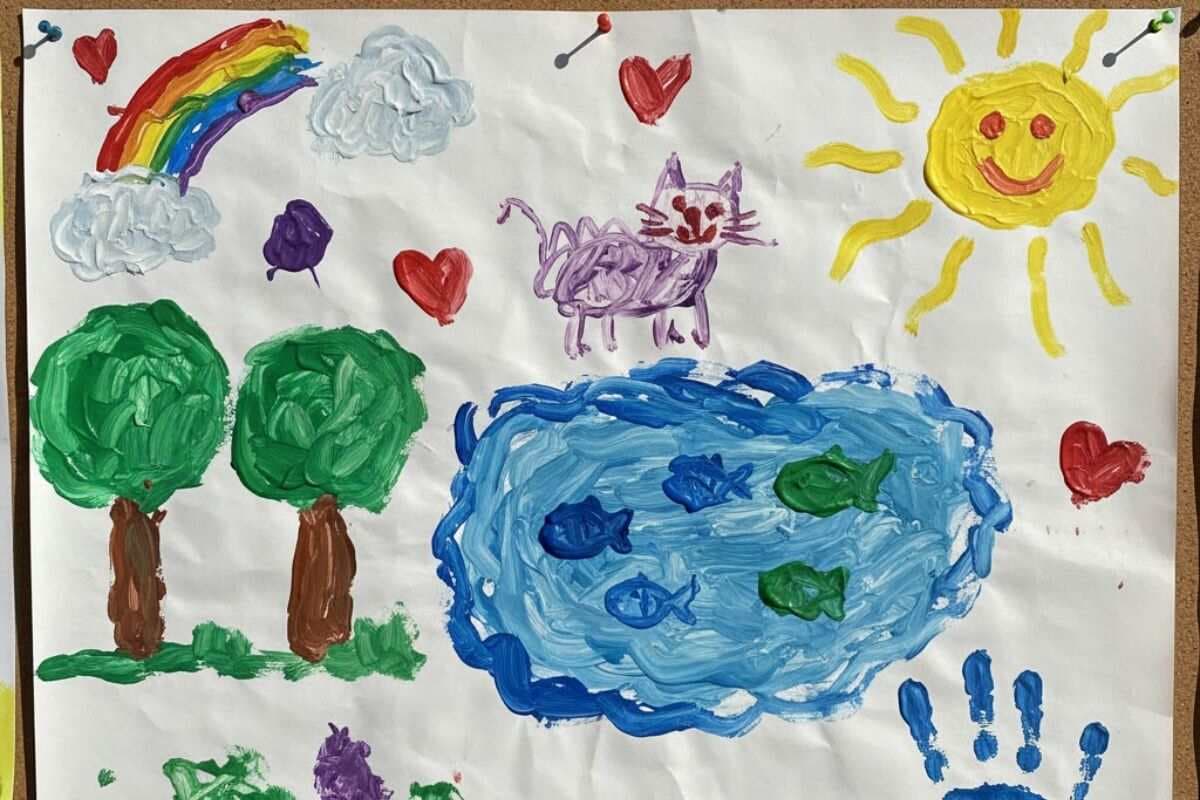 Kids Painting For Children's Day