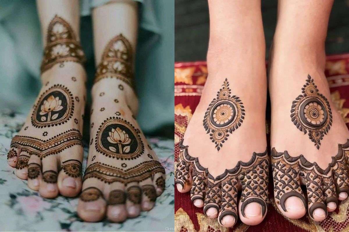 Mandala Feet Mehndi